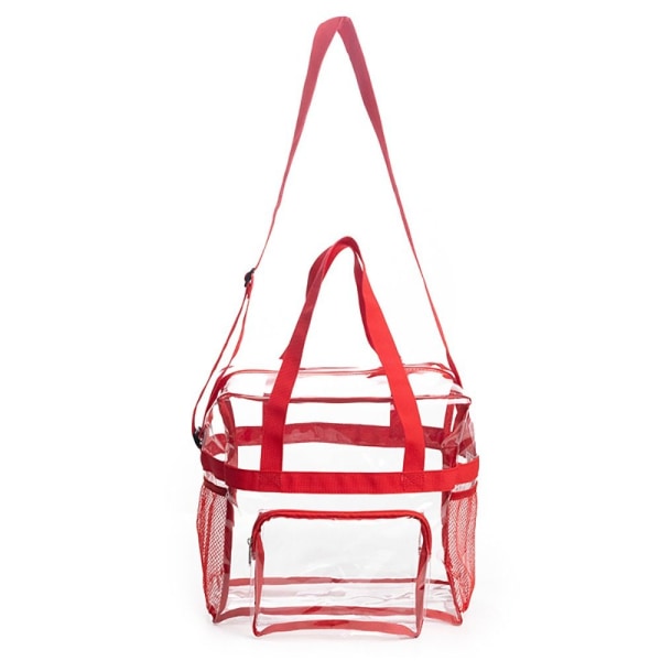 Clear Bag Håndveske RØD red