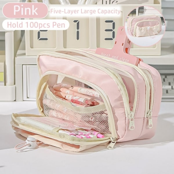 Pen Bag Penalhus PINK Pink