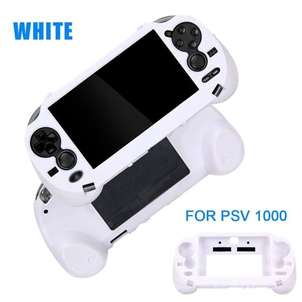 Spelkontrollfodral Gamepad Handgrepp VIT white