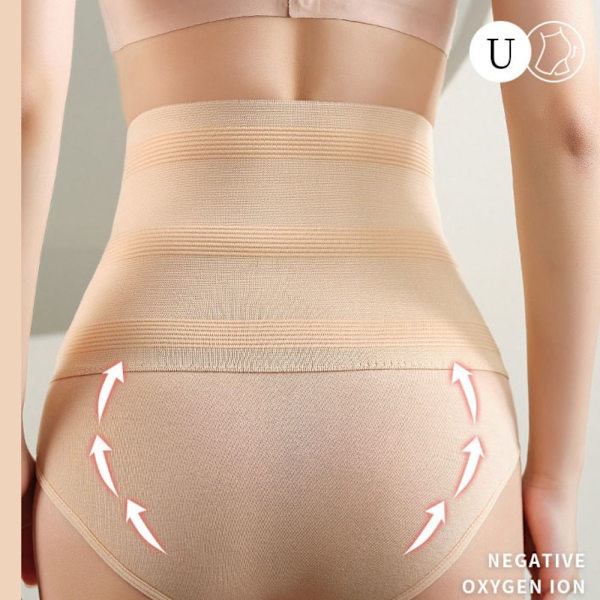 Body Shaper Belly Trosa Triangle Slimming Underkläder BEIGE M beige M