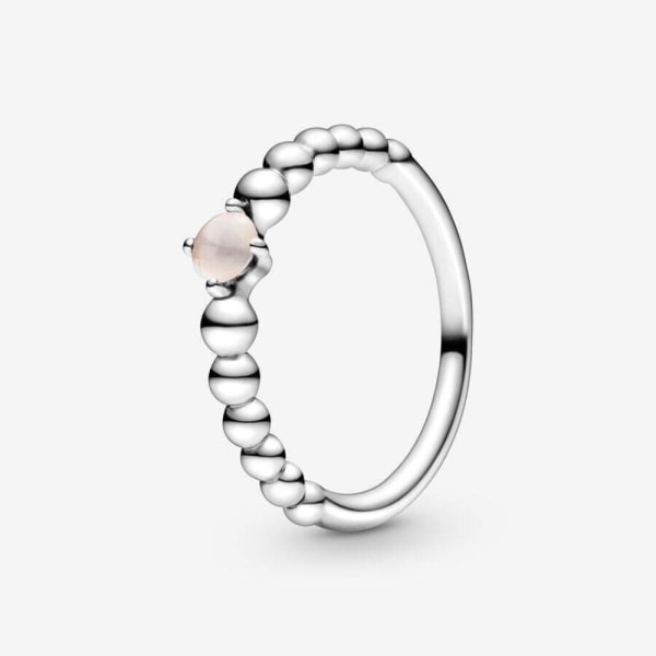 Perleringe Ædelstensring NR. 546 6 No. 546