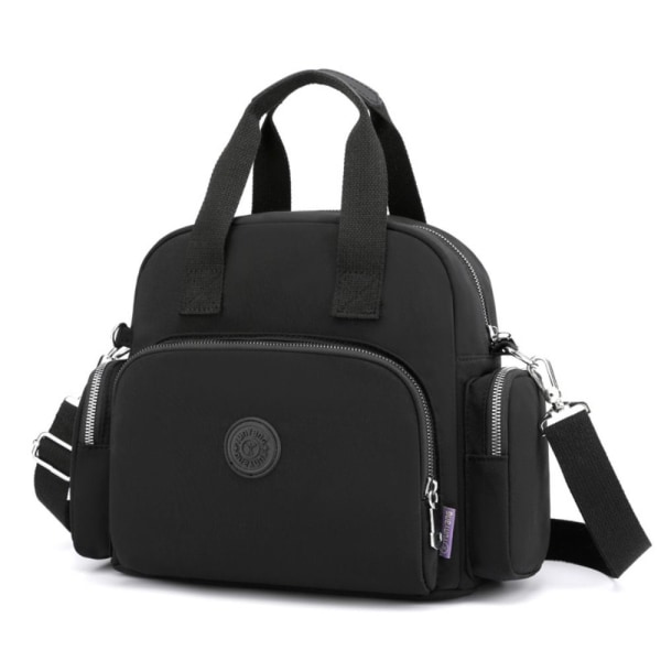 Skolebogstaske Crossbody-tasker SORT Black