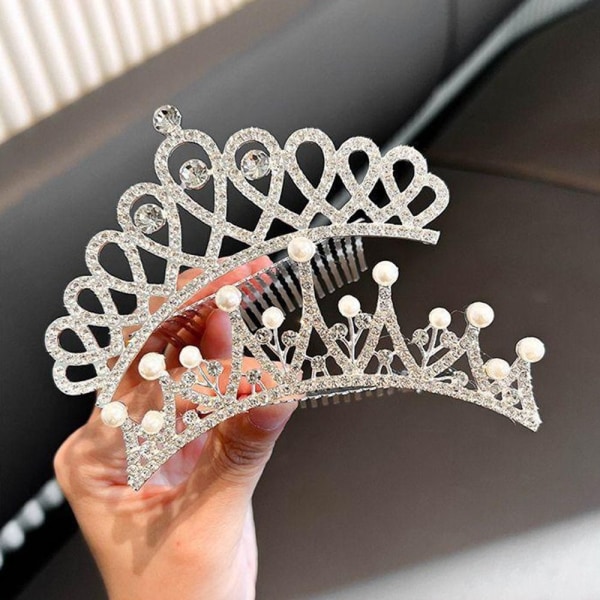 Crowns Hair Comb Crown Crown -hiusneula STYLE 8 STYLE 8 Style 8