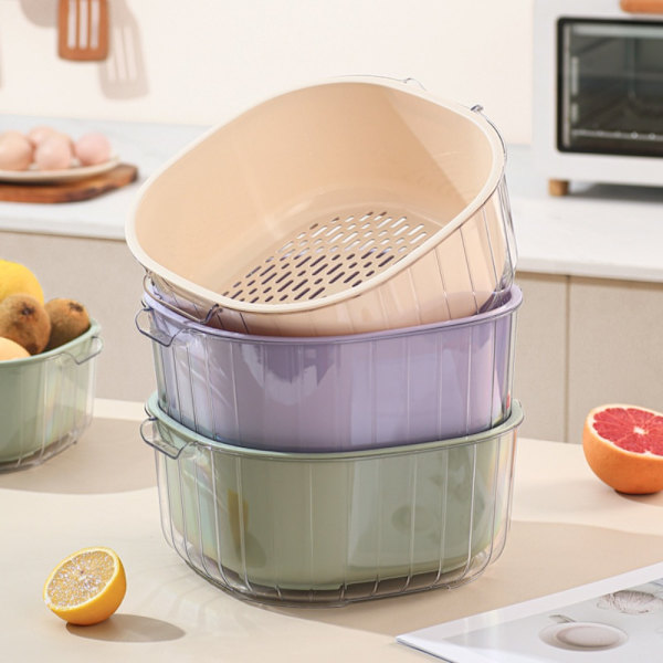 Tömningskorg Grönsakstvättställ GRÖN 2,5L 2,5L green 2.5L-2.5L