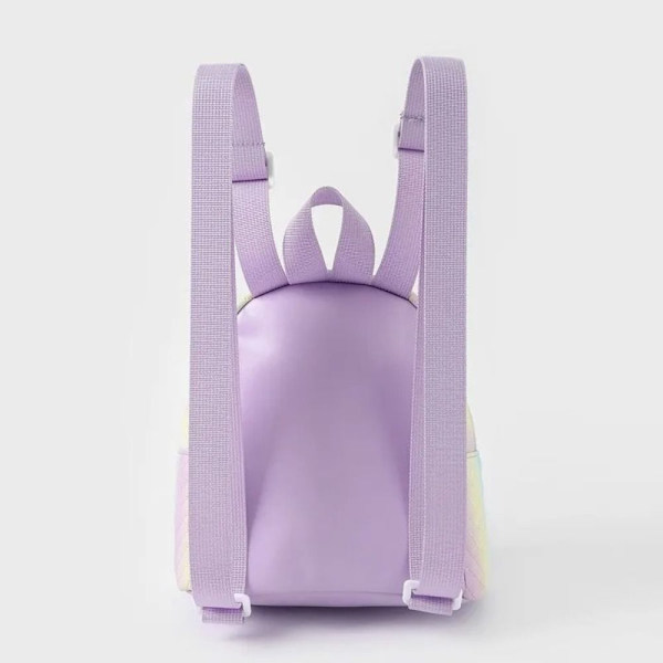 Mini ryggsäck Quiltad ryggsäck Liten skolväska