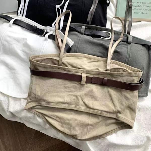Camisole Dametopp GRÅ Grey