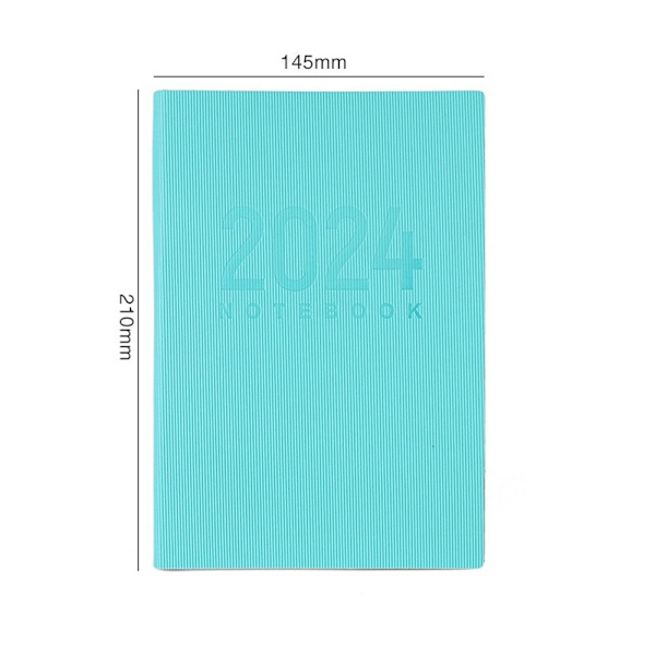 2024 Diary Book 2024 Planner Notebook STIL B-BLÅ STIL B-BLÅ Style B-Blue