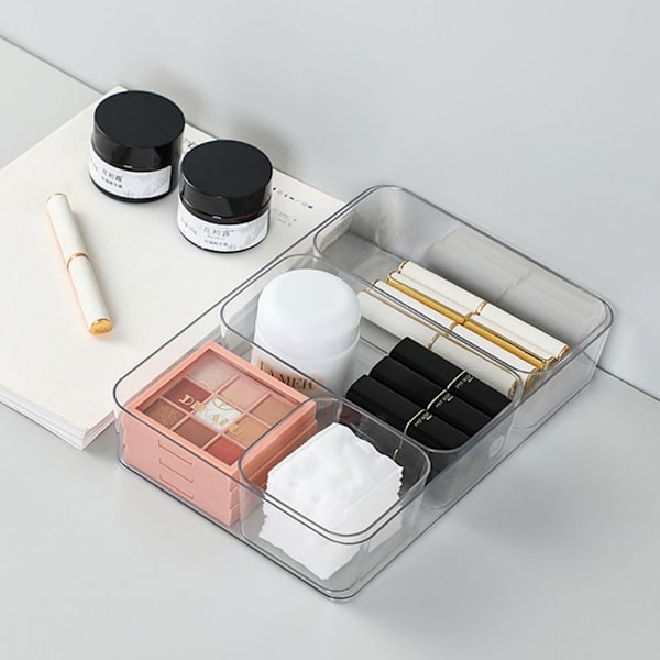 1 stk Skrivebord Opbevaring Organizer Makeup Organizer Box L L L