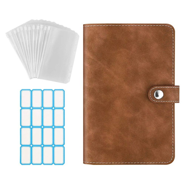 Notesbog Budgetbinder BRUN Brown