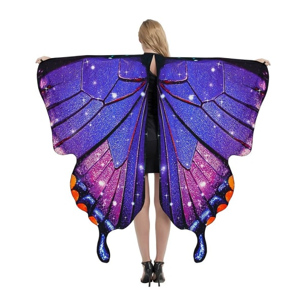 Butterfly Cape Butterfly Wings -huivi 6 6 6
