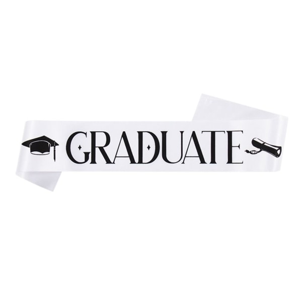 I GRADUATED Sash Graduate Shoulder Strap GULD I GRADUATED I gold I GRADUATED-I GRADUATED