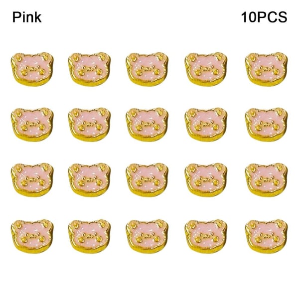 20 kpl Mini Button Solki Tee-se-itse-nukkevaatteet PINK Pink
