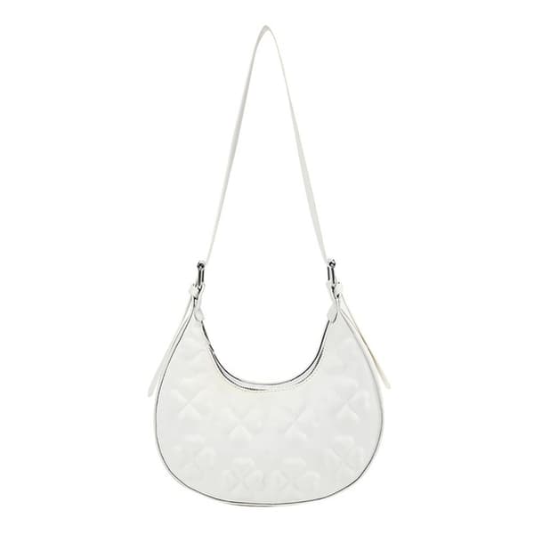 Axelväska Clutch Handväskor VIT white