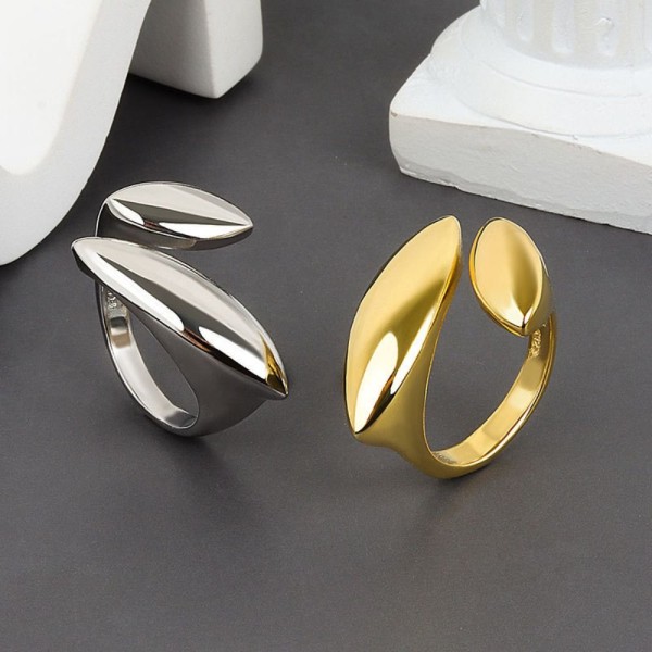 Öppningsring Heteromorphic Ring GULD Gold