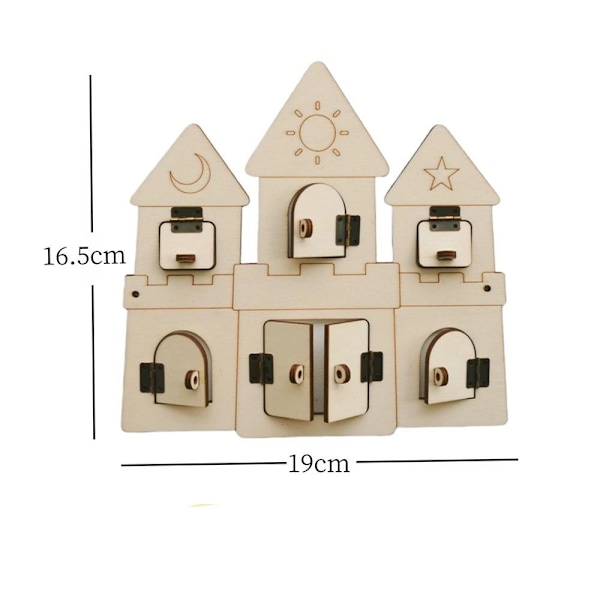 Busyboard DIY Clock Toy 9 9 9