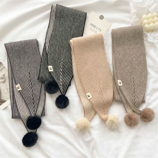 Lämmin kaulasolmio Cashmere huivi BEIGE beige