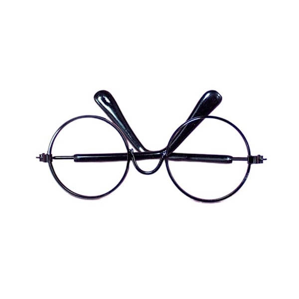 Doll Glasses Pehmo Doll Silmälasit MUSTA Black