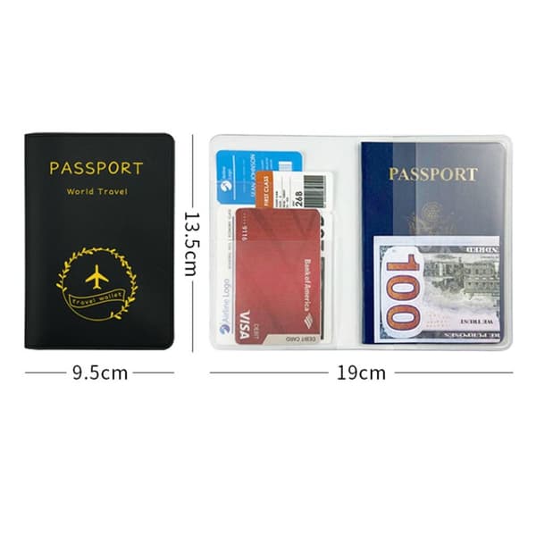 Passdekke Dokument Kredittkort Etui ROSA Pink
