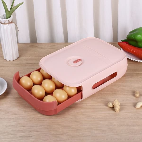Eggboks Frisk Oppbevaringsboks HVIT White