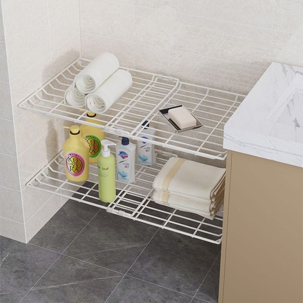 Köksförvaring Plastskåp Förvaring VIT 35-57CM white 35-57cm-35-57cm