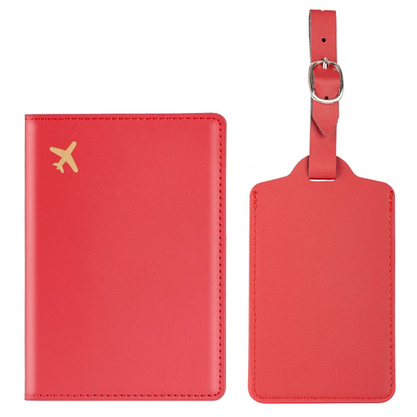 Cover / set Matkalaukkulippasarja Set CASE red