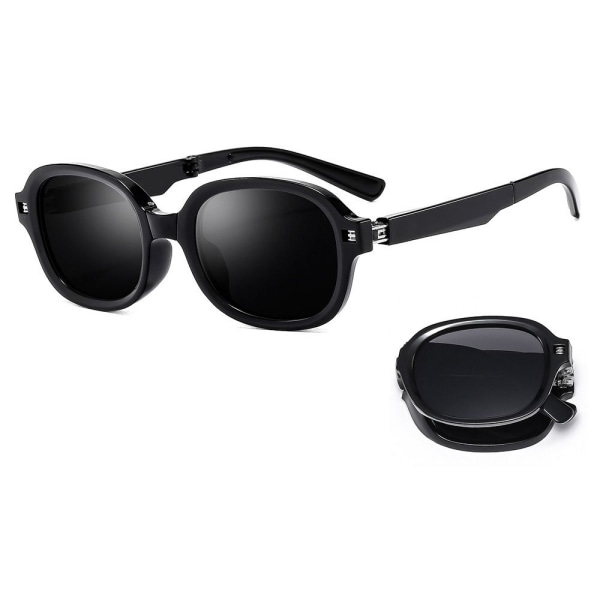 Sammenleggbare solbriller Damesolbriller SVART-SORT SVART-SORT Black-Black