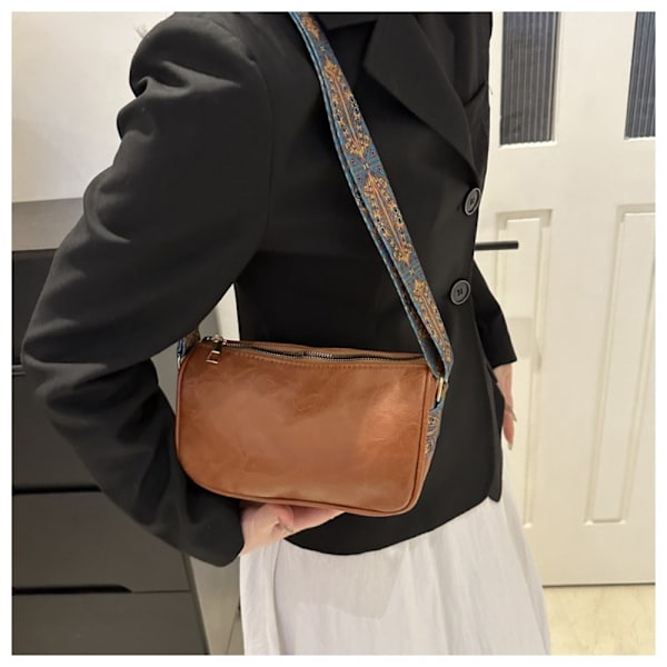 Retro Pute Shape Bag Skulderveske KHAKI Khaki