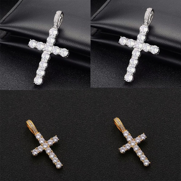 Cross Charms Cubic Zirkonia Charms Cross Charms CZ Stone