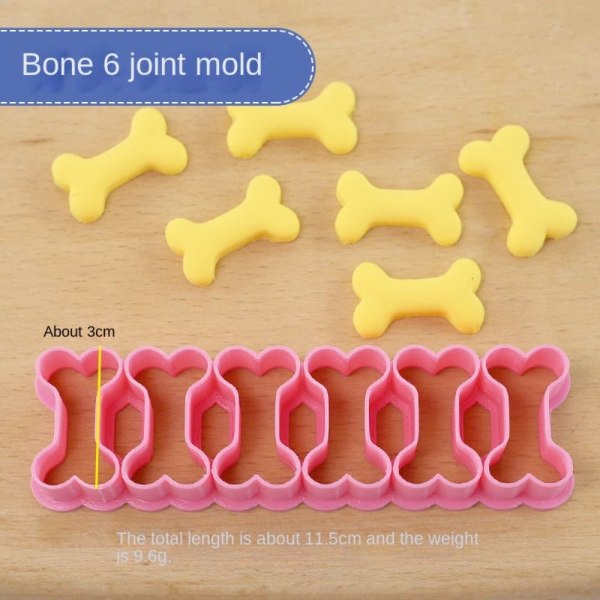 Keksileikkurit DIY mould BONE BONE Bone