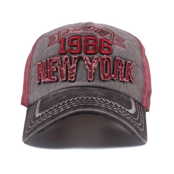 Bokstavsbroderade Basebollkepsar Snapback-kepsar GRÅ grey