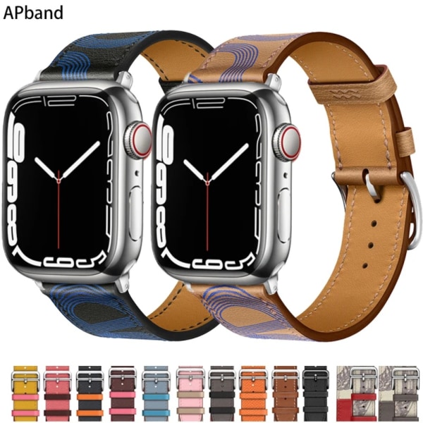 Apple Watchband Sports Rannekorulle VALKOINEN&MUSTA 38MM/40MM/41MM White&Black 38mm/40mm/41mm