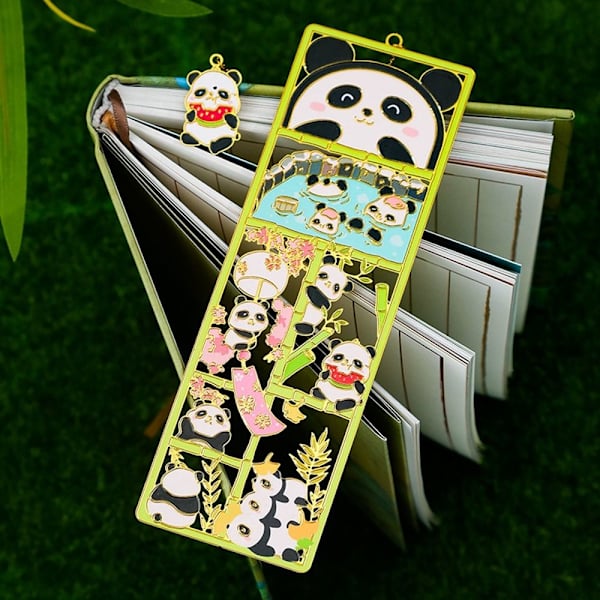 Metal Panda Kirjanmerkki Kirjaklipsi STYLE 4 STYLE 4 Style 4