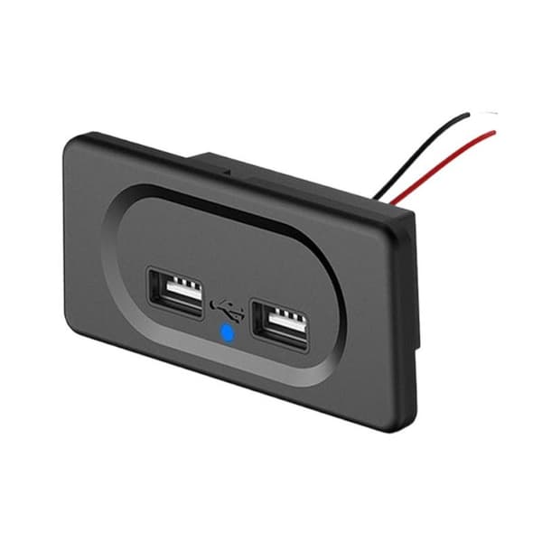 Billaderkontakt med USB-uttak