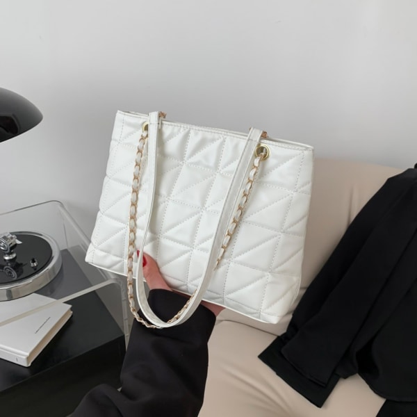 Axelväska Handväska VIT White