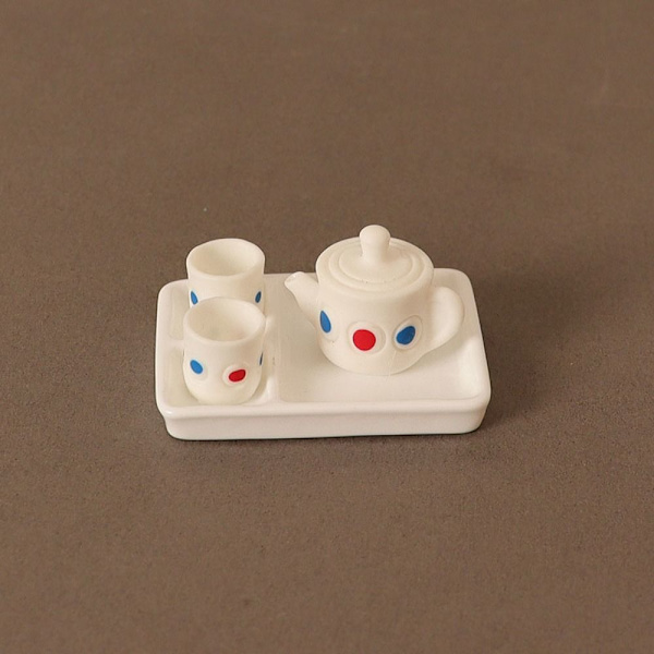 Dukkehus Miniature Tea Simulation Tea Pot 2 2 2