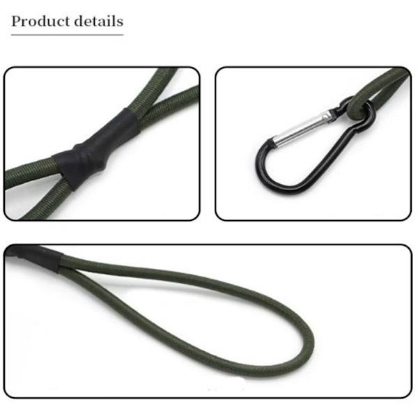 Utendørs elastisk tau Fjellklatringskrok ARMY GREEN Army Green