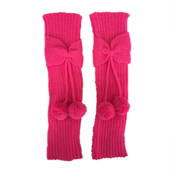 Butterfly Knot Sock Cover Stickat Ull Boot Cover KAFFE coffee