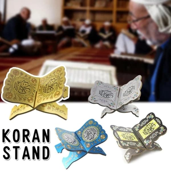 Eid al-Fitr Islamsk Bokhylle Hellig Bok Stativ 2 2