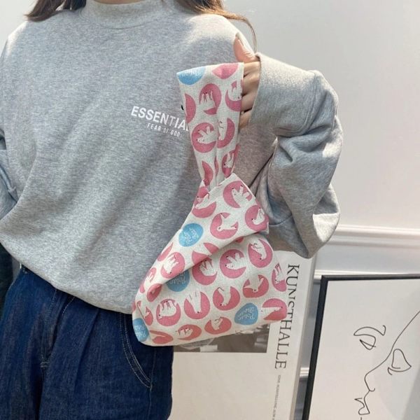 Knot Wrist Bag Tote Bag 12 12 12