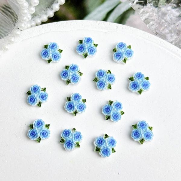 Nageldekor Flatback Ornament BLÅ #2 Blue #2