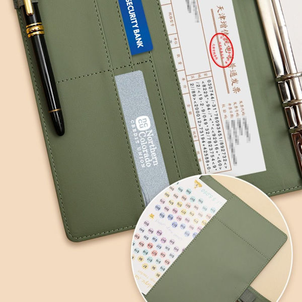 100 kirjekuoren haaste Binder Kirjekuoret Säästöhaasteet blue