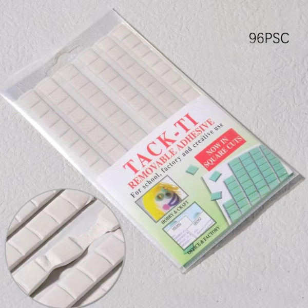 Nagelställ Nagelhållare 96ST VITA LEROR 96PCS White Clays