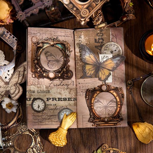 10 st/set Dekor Papper Scrapbooking 2 2 2