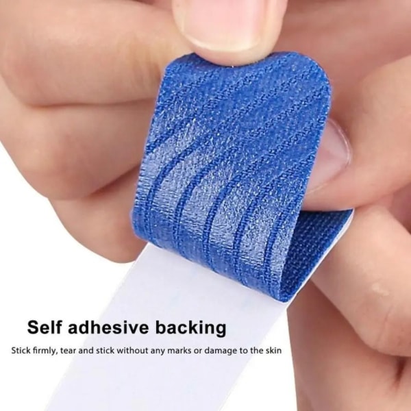 20 stk Bowling Tommelfinger Tape Finger Guard SORT Black