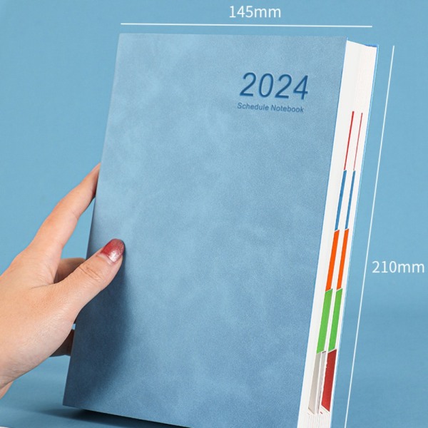 Notebook Timeplan RØD Red