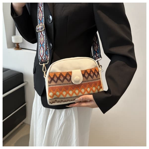 Skuldertaske Messenger Taske BLÅ Blue