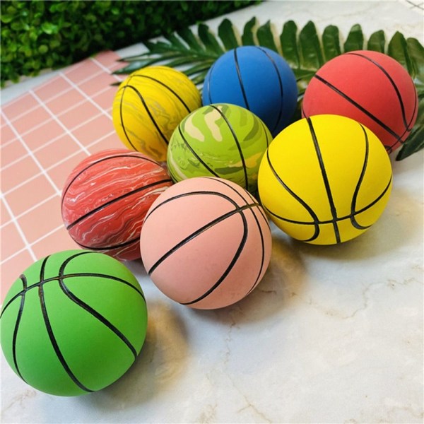 Lille Basketball Mini Gummi Basketball BLÅ Blue
