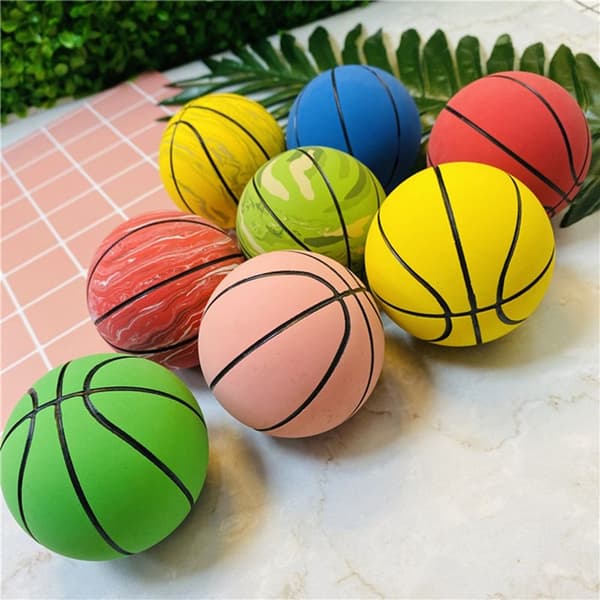 Liten Basketball Mini Gummibasketball MULTIFARGET Multicolour