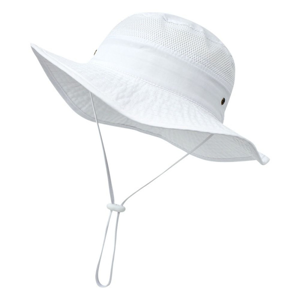 Kids Bucket Hat cap VALKOINEN White
