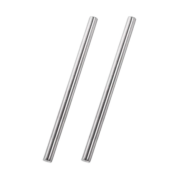 2 kpl kiinteää pyöreää tangoa, lineaarinen liikeakseli 100 mm 100mm